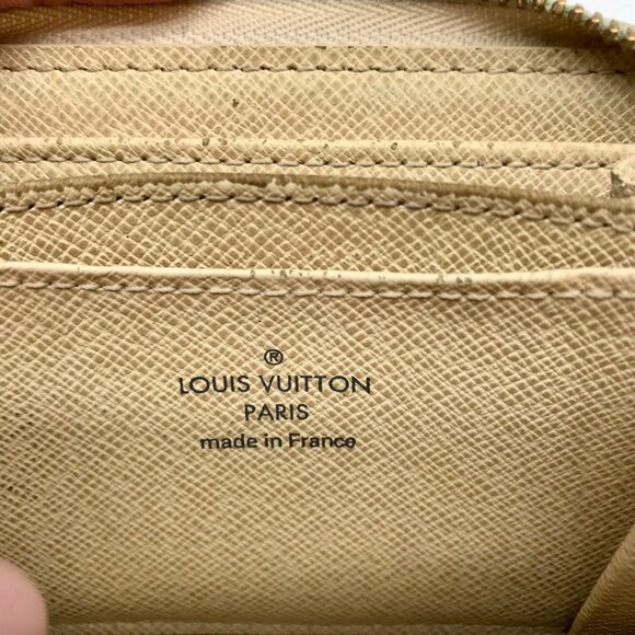 Louis Vuitton Damier Azur Zippy Coated Canvas Coin Wallet - Picture 10 of 12